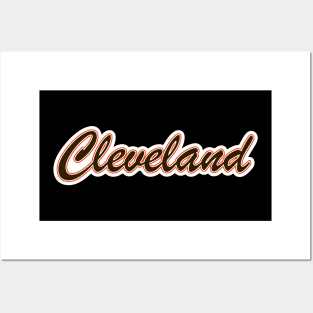 Football Fan of Cleveland Posters and Art